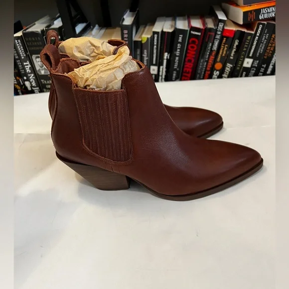 NWT Portland Leather The Dakota Western Boot | Telluride | Size 8.5 - Picture 5 of 11